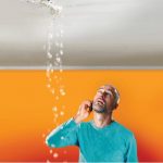 Water Damage Leaking Through the Ceiling